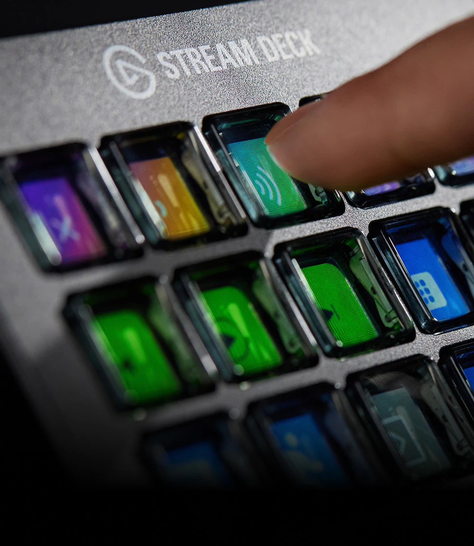 Stream Deck Scissor Keys | Precision 15-Key Control Pad | Elgato
